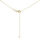 Gems of Distinction 14K Gold 0.29ctw Diamond All Star Pendant w/ Chain