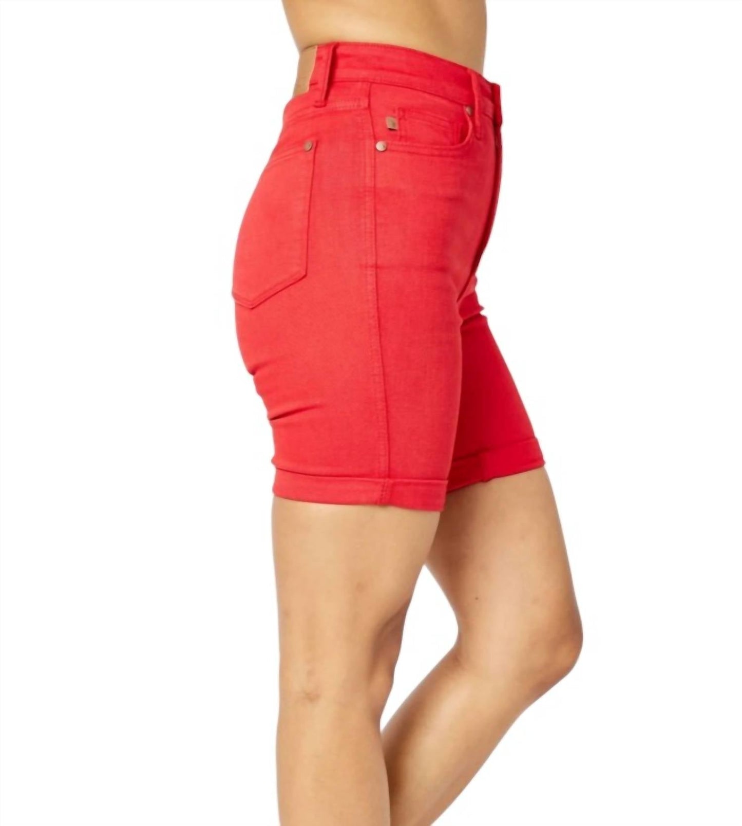 Judy Blue - High Waisted Tummy Control Bermuda Shorts