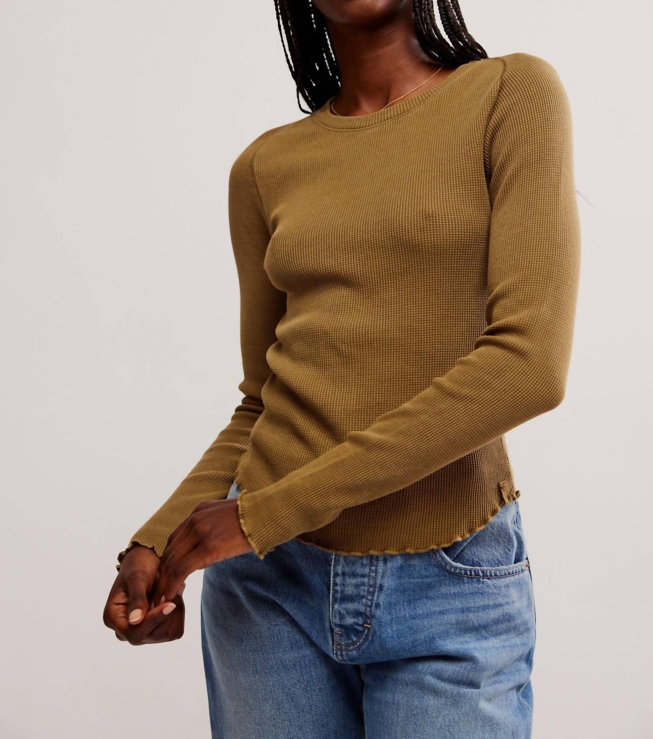 Free People - Easy Does it Longsleeve Top