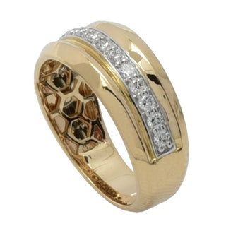 Sonia Bitton Galerie de Bijoux 14K Gold 0.42ctw Diamond Band Ring