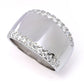 Sorrento Italian Silver 0.64 DEW Simulated Diamond Tapered Band Ring