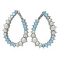 Dallas Prince "Luster" Cultured Pearl & Choice of Gem Hoop Earrings
