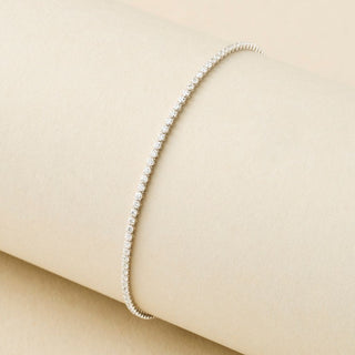 Peace Jewelers 14K Gold 1.42ctw Round Lab Grown Diamond Trendy Bracelet