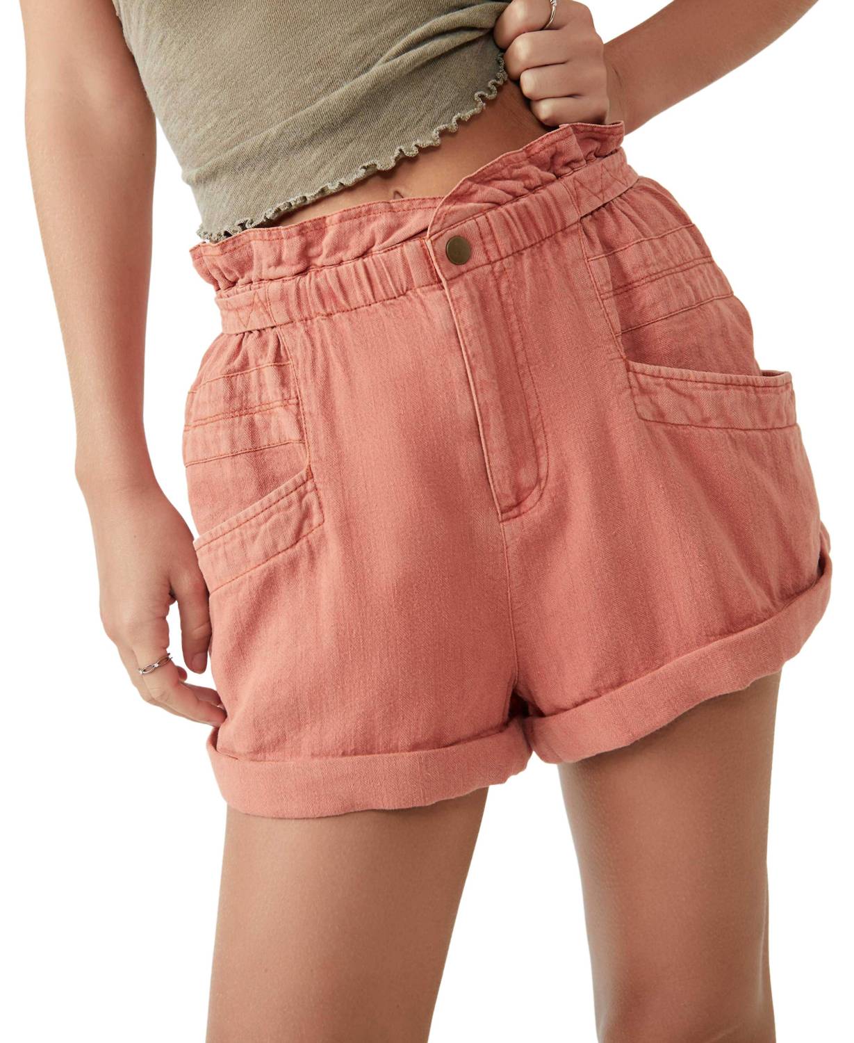 Free People - Topanga Cuff Shorts