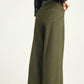 Cotelac - High-waisted Wide-leg Jeans