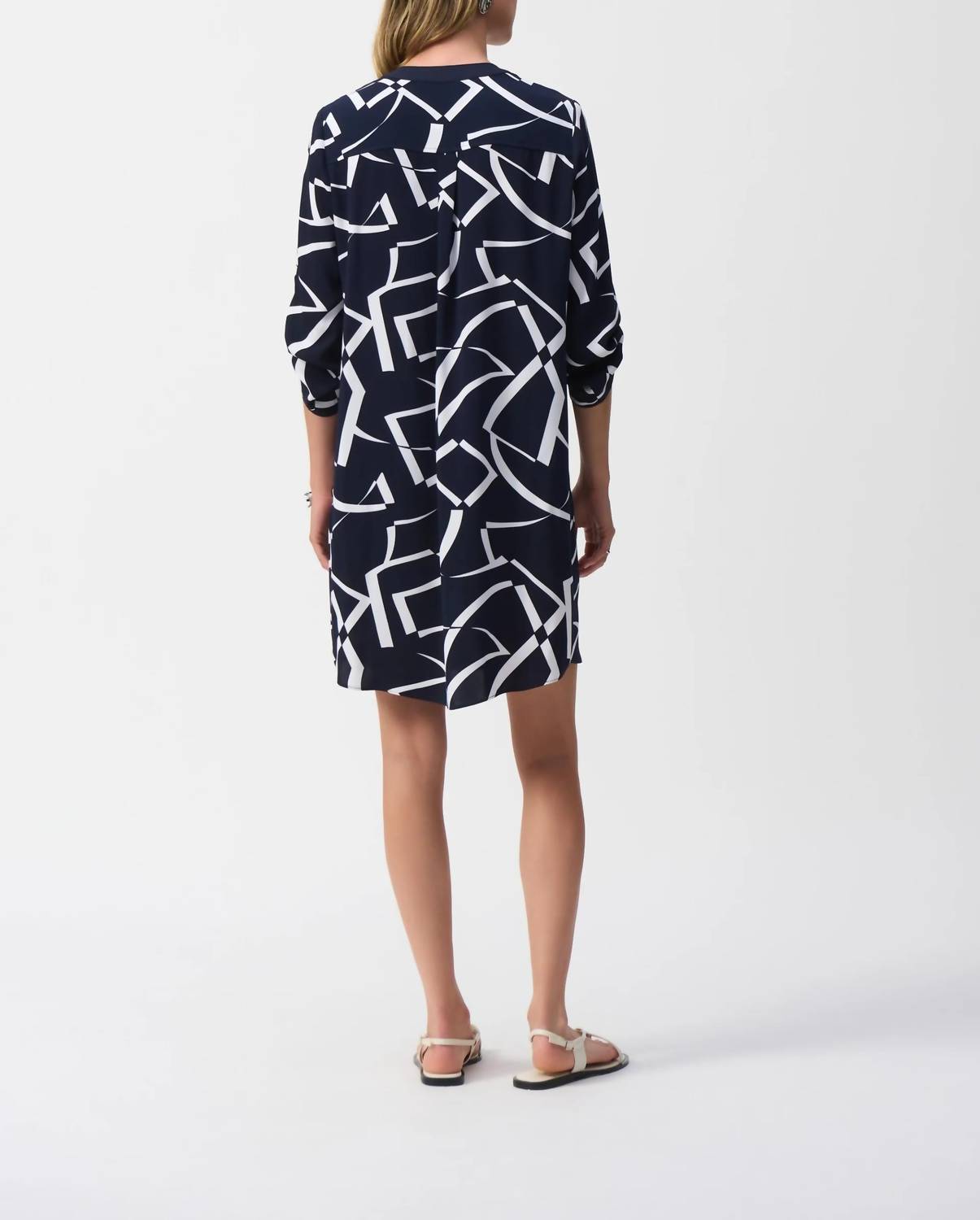 Joseph Ribkoff - Geometric Shift Dress