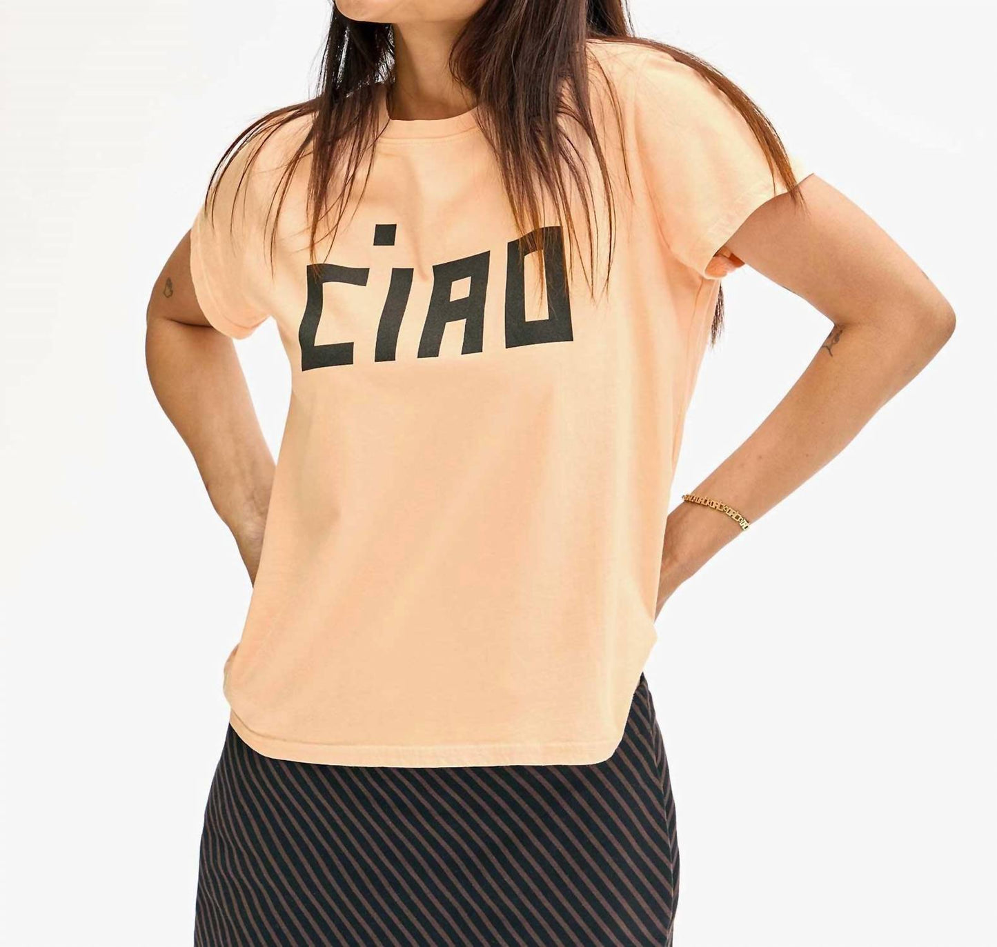 Clare V. - Classic Tee with Ciao