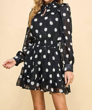 Tcec - Polka Dot Mini Dress