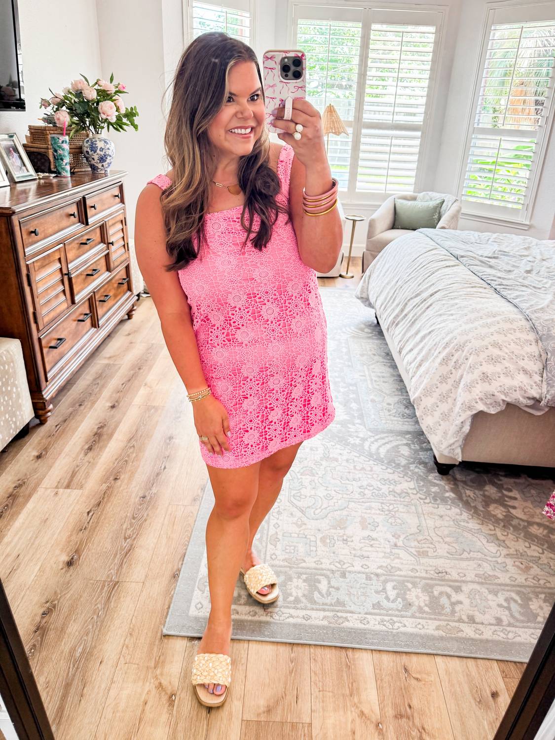 Sincerely Ours - Alamafia Crochet Dress