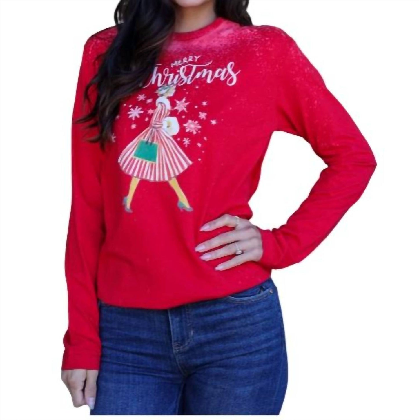 Rose Canyon Ranch - Lil Miss Shopper Christmas Tee