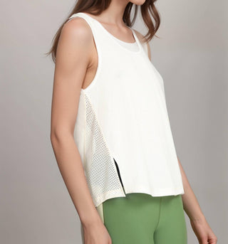 Johnny Was - Calme Effect Mesh Contrast Tank