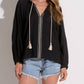 Elan - Boho Babe Tassle Top