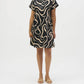 Joseph Ribkoff - Abstract Print A-line Dress