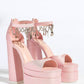 Sparkl Fairy Couture - Women's Sophia Glitter Heels