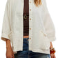 Free People - Just Like Me Relaxed Fit Cotton Seersucker Shirt