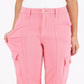 Judy Blue - The Rowan High-Rise Garment Dyed Straight Leg Cargo Denim