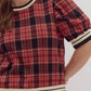 Entro - Plaid Top