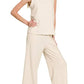 Zenana - Cotton Slub Tank & Pants Set