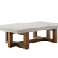 Keven Faux Concrete Top Table