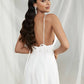 Adore By Justin Alexander - Stretch Crepe A-line Wedding Dress With Spaghetti Straps