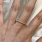 Allyanna Gifts - Women's Moissanite Pave Band Ring