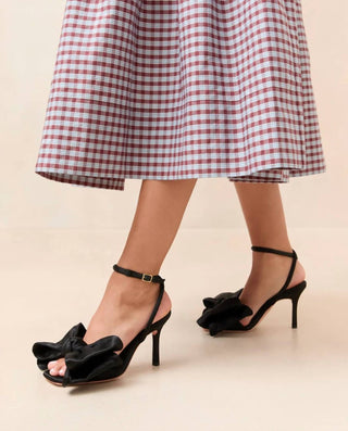 Loeffler Randall - Marlena Satin Bow Sandal