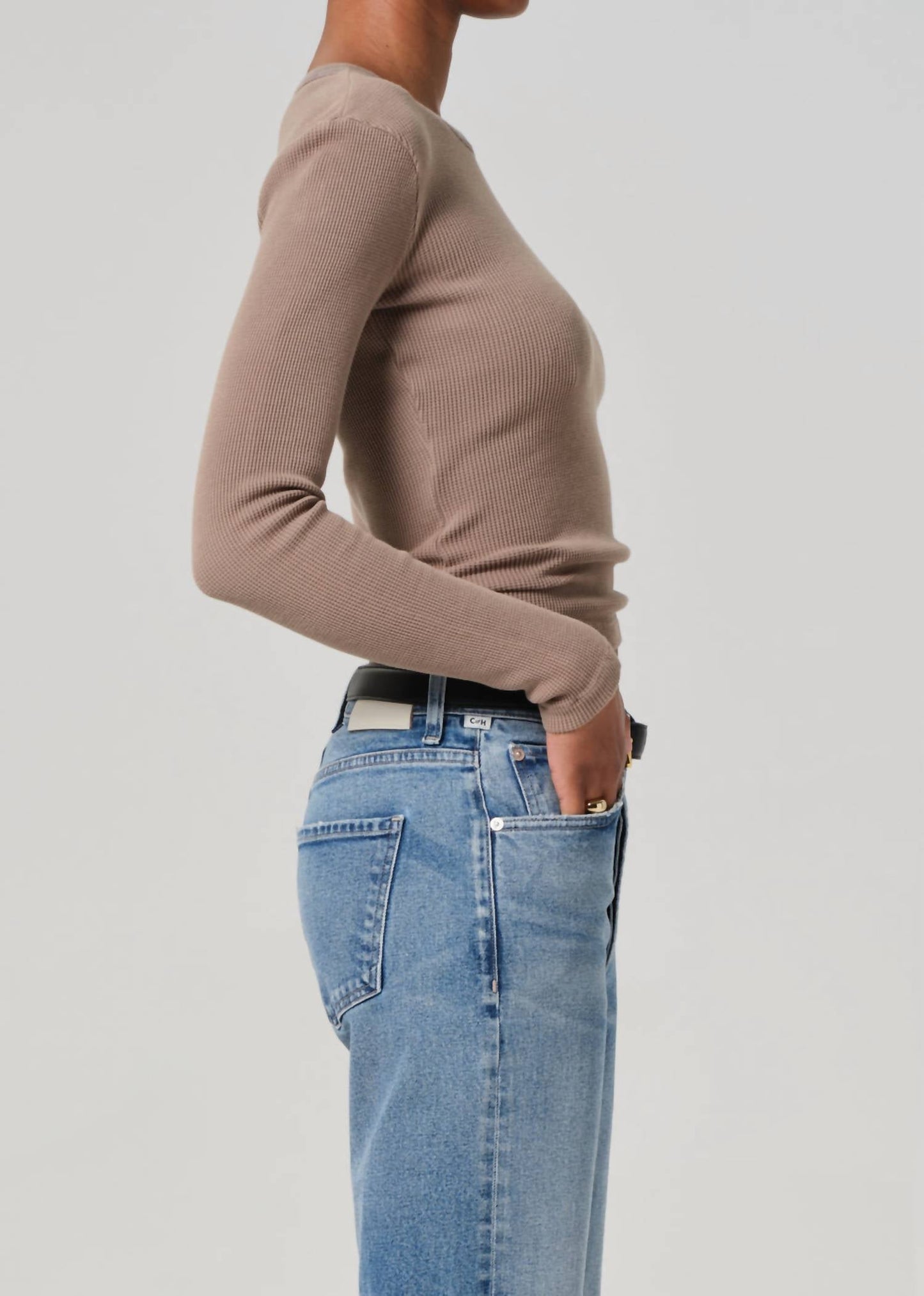 Citizens Of Humanity - Pilar Crewneck Long Sleeve Top