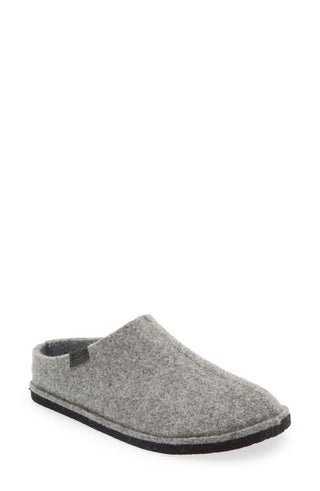 Sanita Faroe Wool Slipper in Slate, Size 5Us