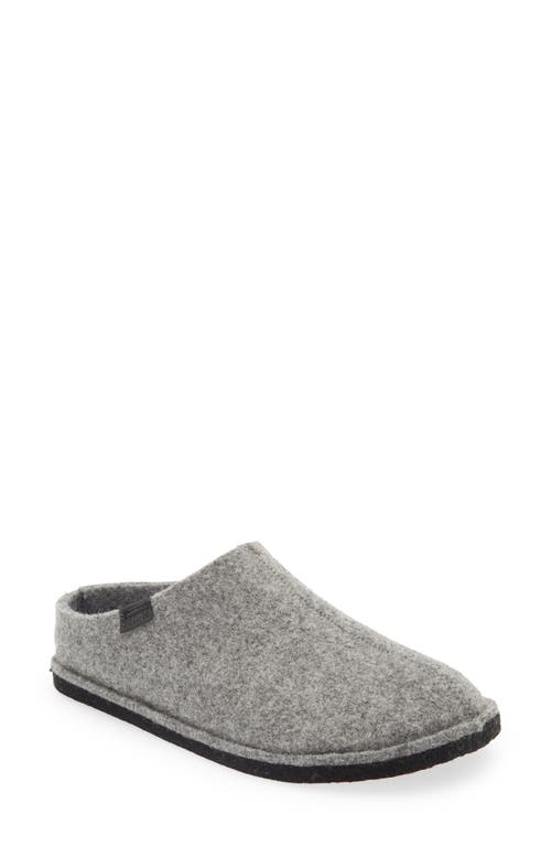Sanita Faroe Wool Slipper in Slate, Size 5Us