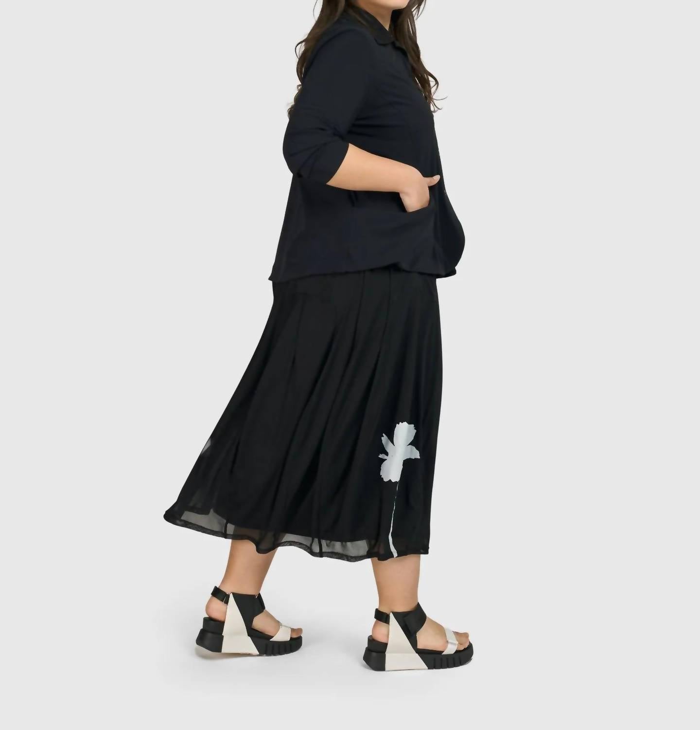 Alembika - Tekbika Antoinette Flared Cocoon Skirt