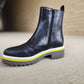 All Black - Women Sidecord Bootie