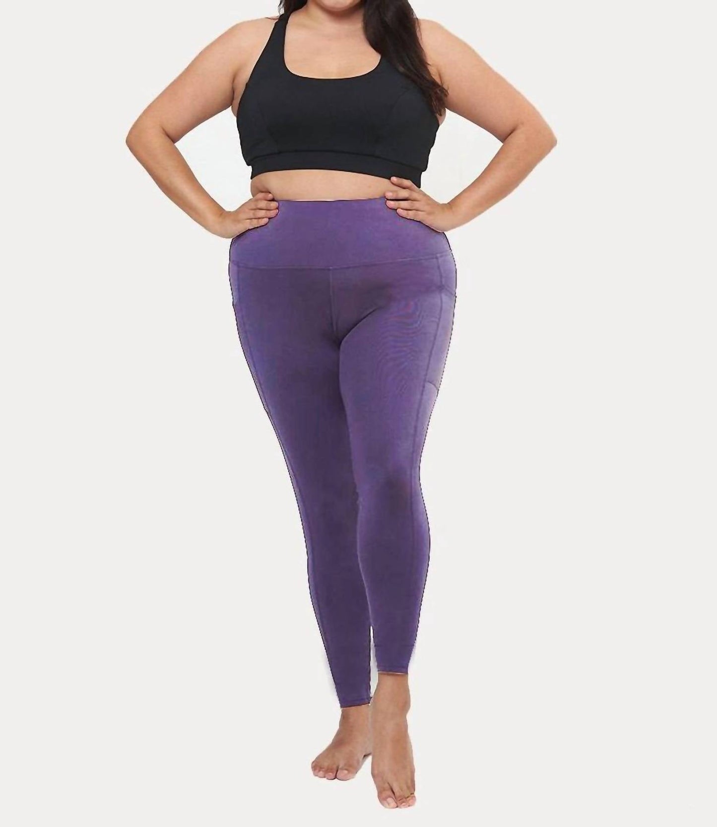 Lola Getts - Hi-rise Square Pocket Leggings