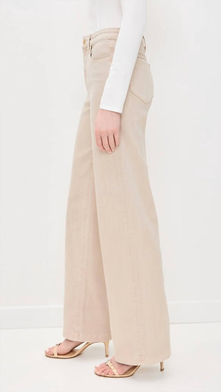 L'Agence - Clayton High Rise Wide Leg Jeans