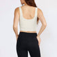 Cream Yoga - Ali Bra Tank Top