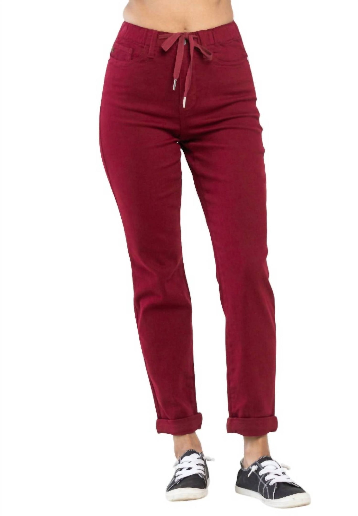 Judy Blue - High Rise Double Roll Cuff Jogger