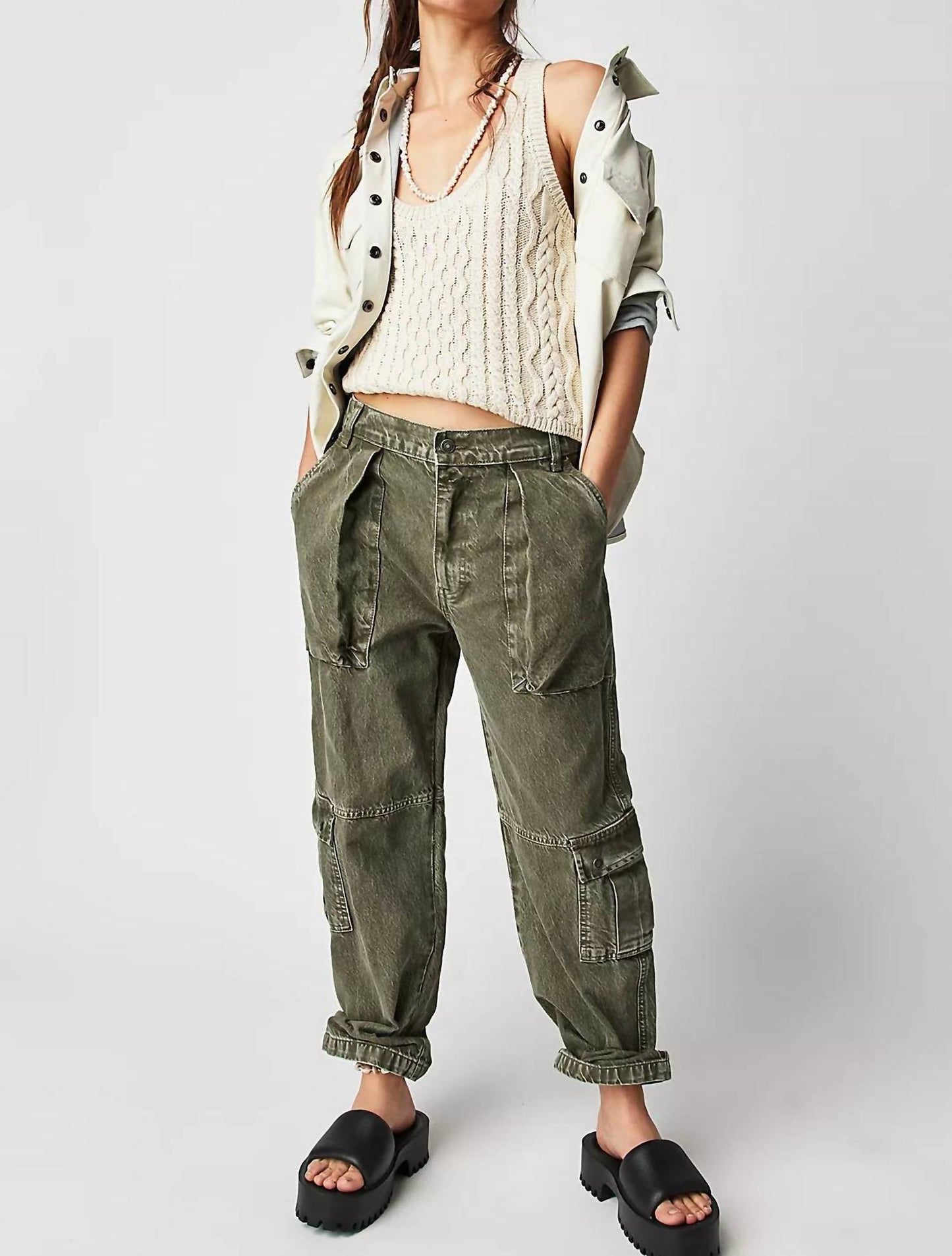 Free People - High Tide Cable Tank