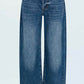Pistola - Tate High Rise Bowed Wide Leg Jean