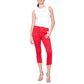 Charlie B - Asymmetrical Hem Twill Pants
