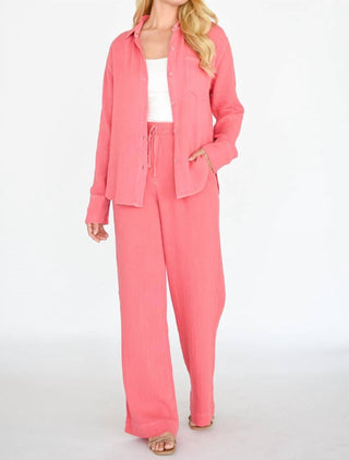 Steve Madden - June Button Long Sleeve Top