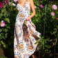 Elan - Spaghetti Strap Tiered Maxi Dress