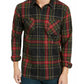 Levi's Men's Malden Plaid Shirt Green Size Medium