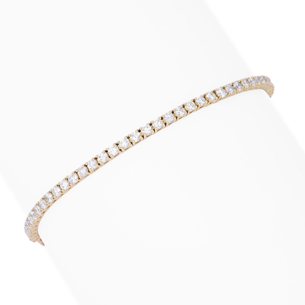 Gems of Distinction 14K Gold Choice of Diamond Carat Weight Bracelet