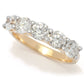 Gems of Distinction 14K Gold Polished 2.00ctw Diamond 5-Stone Ring