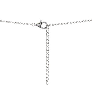 Elemental Gems Platinum Plated Choice of 15x8.5mm Turquoise Inlay & Gem Bar Necklace