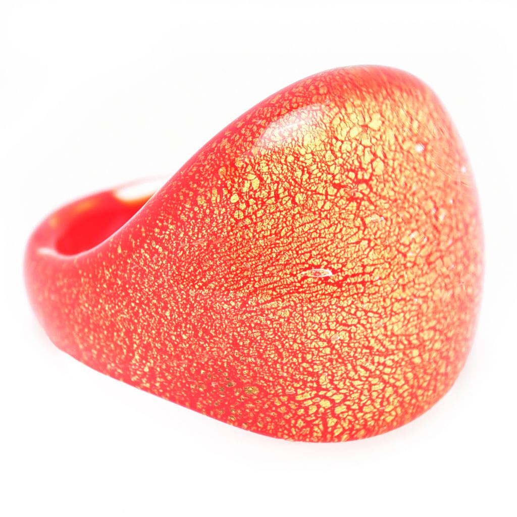 Il Murano di Francesca Murano Glass Foil Statement Ring
