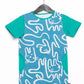 RAGS Apparel Kid's Short Sleeve Peek Pocket Rag Romper Blue Size 12-18M