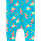 RAGS Apparel Kid's Tank Capri Hip Pocket Rag Romper Blue Size 12-18M