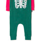 RAGS Apparel Kid's Long Sleeve Rag Romper Green Size 2T