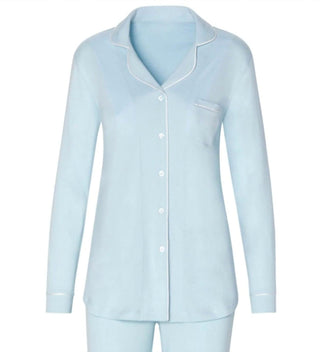 Twelve Eighty Eight - Paige Long Sleeve Cropped Pant Men's Styled Pajama Set