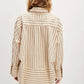 Free People - Striped Varsity Vibes Shirt